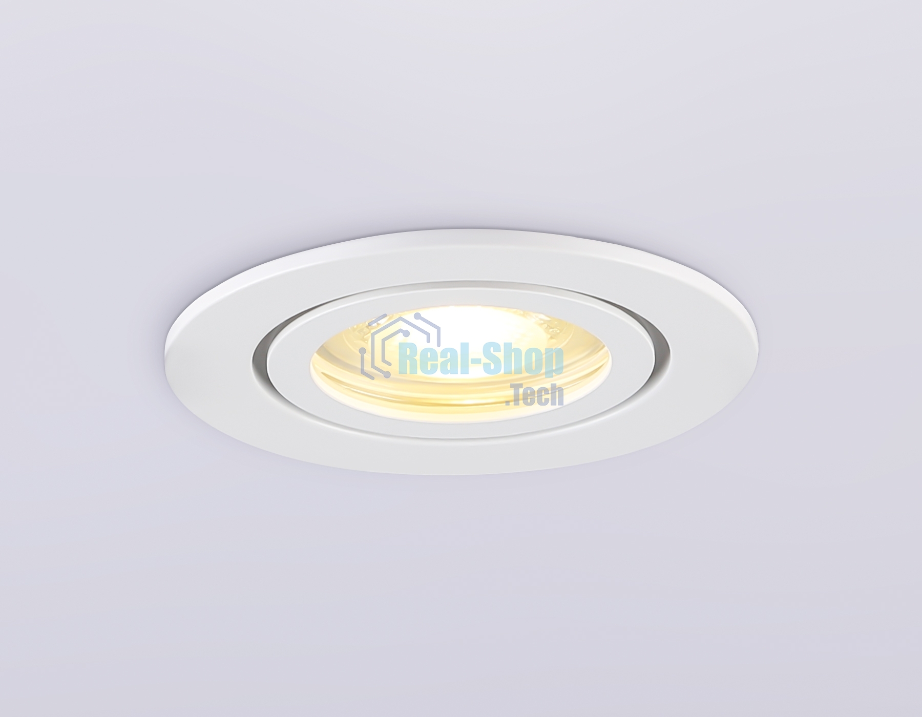 Светильник Ambrella light TN1150 WH белый IP44 GU5.3 D85*28