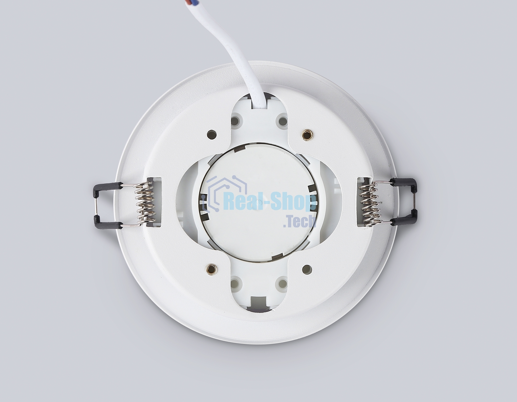 Светильник Ambrella light TN6707 WH белый IP44 GX53 max 15W D105*45