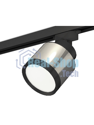 Светильник Ambrella light XT8120001 PSL/SBK/PBK серебро полированное/черный песок/черный полированный GX53