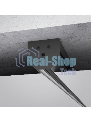 Slim Magnetic Шинопровод в натяжной потолок с декоративными вставками (черный) (2м) 85204/00