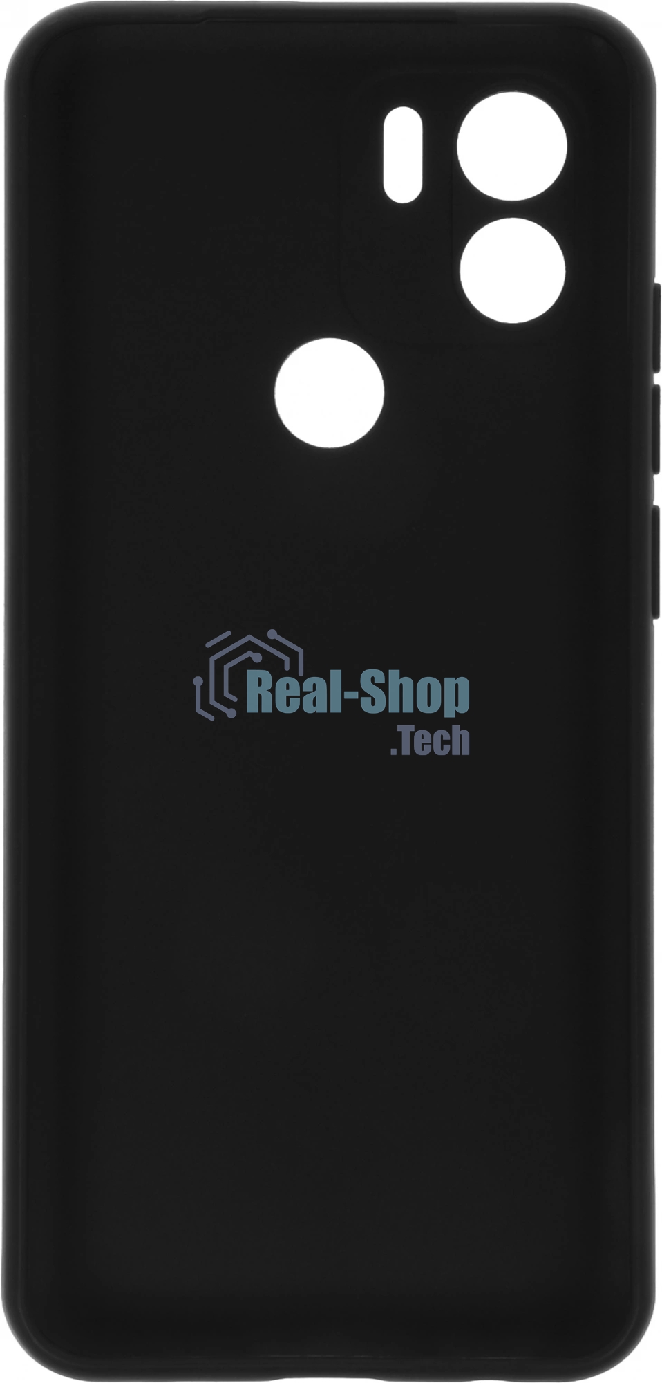 Чехол (клип-кейс) BoraSCO для Xiaomi Redmi A1+ Silicone Case черный (70938)