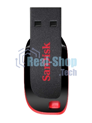 Флешка USB Sandisk CZ50 Cruzer Blade (SDCZ50-032G-B35), 32Gb, USB 2.0, R/W 15/4, черный/красный