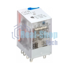 Реле интерфейсное ORM-1 4C 24В DC с LED и тест. кнопкой ONI ORM-1-4C-DC24V-L-B