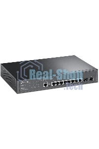 Коммутатор TP-Link SMB TL-SG3210 JetStream 8-Port Gigabit L2 Lite Managed Switch with 2 SFP Slots