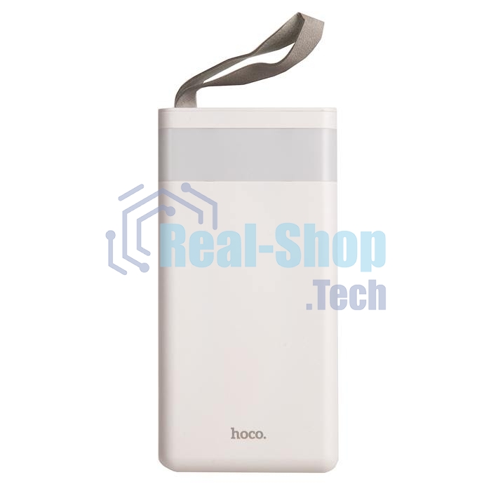 Портативный аккумулятор HOCO J73 Powerful desk lamp power bank, 2.0А (30000mAh), белый