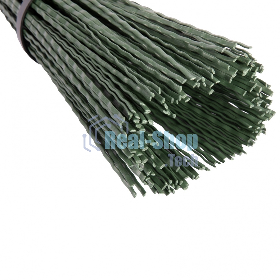 Метла полипропиленовая Сибртех, 140х310 мм, круглая, с фиксирующим ободом, без черенка