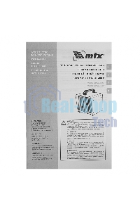 Тепловая пушка керамическая MTX SHCL-2000, квадратная, 230 В, 125 м3/ч, 1/2 кВт