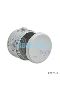 Рувинил 67020 Тусо.Коробка расп. для о/п, D = 70 мм, Н = 50 мм, 4 ввода, IP55 (св.-серая)