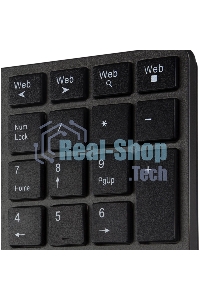 Клавиатура беспроводная SVEN KB-E5300W USB черный