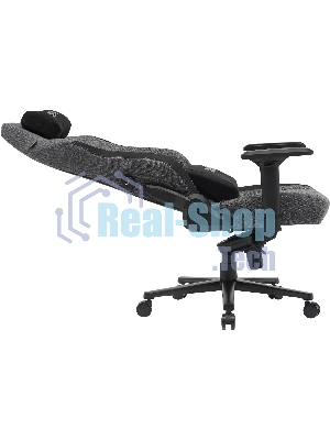 Кресло Cactus CS-CHR-MAG-GY серый, экокожа