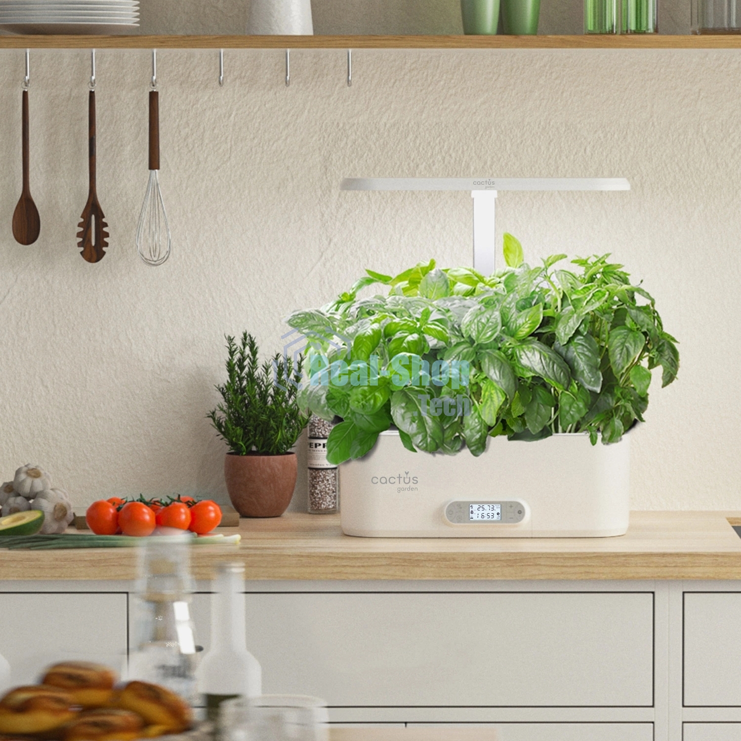 Гидропонная установка Cactus Garden 4.7л 24Вт белый (CS-SMARTPOT-11)