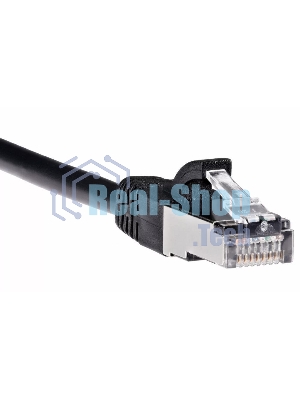 Кабель AOpen PATCH CAT5E FTP 3M ANP522B-BK-3M черный