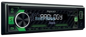 Автомагнитола Prology CMX-235, 1 DIN, Bluetooth, USB Type-A, AUX, пульт ДУ