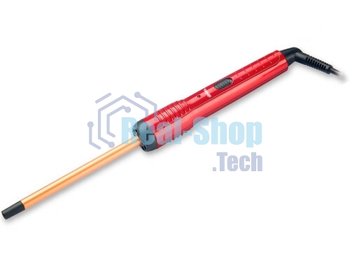 Щипцы для завивки волос Sinbo SHD 7077 красный/золотистый, 10 мм, 200 °C, 1 режим