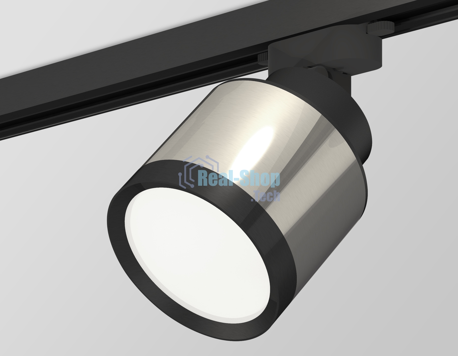 Светильник Ambrella light XT8120001 PSL/SBK/PBK серебро полированное/черный песок/черный полированный GX53