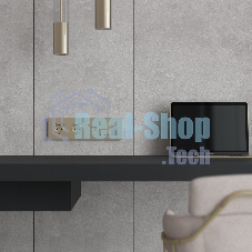 Рамка на 4 поста Slab (шампань софт) W0042911