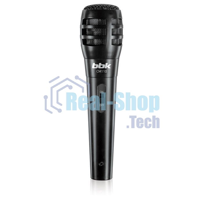 Микрофон BBK CM110 черный 2.5м