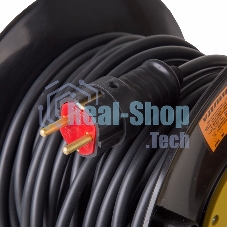 Удлинитель силовой на катушке 4 гнезда с/з 40 м 3х2,5 мм² PROFESSIONAL PROconnect