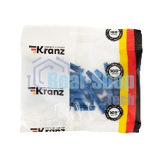 Дюбель распорный Kranz 6х25, синий, пакет (50 шт./уп.)