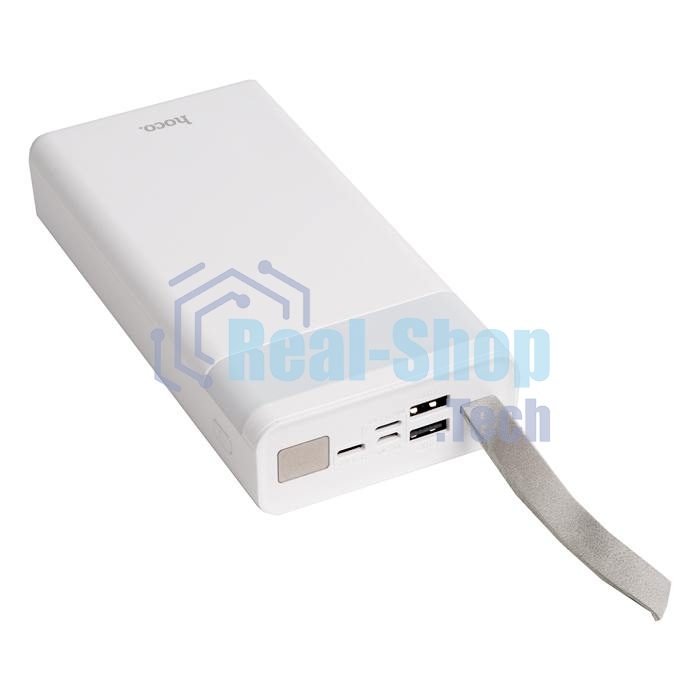 Портативный аккумулятор HOCO J73 Powerful desk lamp power bank, 2.0А (30000mAh), белый