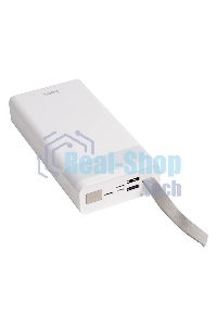 Портативный аккумулятор HOCO J73 Powerful desk lamp power bank, 2.0А (30000mAh), белый