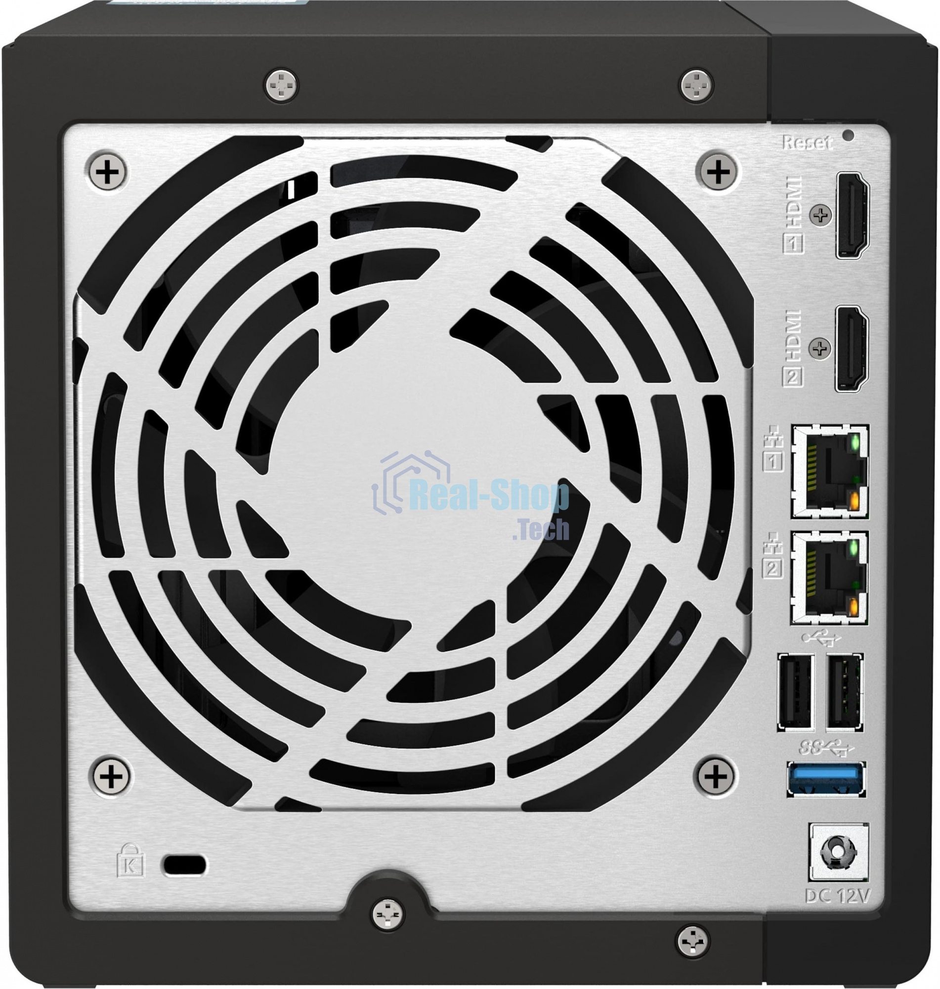 Сетевое хранилище SMB QNAP TS-453E-8G NAS, 4-tray w/o HDD. 2xHDMI-port. 4-core Celeron J6412 2-2.6 GHz, 8Gb DDR, 2x2.5Gb LAN, 2 x M.2 2280 PCIe Gen 3 x2, 2x USB 3.2 Gen 2 (10Gbps) Port, 2x USB 2.0 port