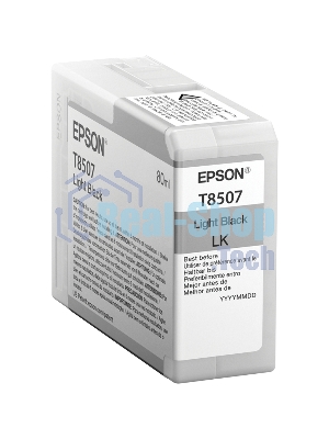 Картридж струйный Epson T8507 серый (80 мл) для SureColor SC-P800