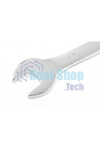 Ключ комбинированный, 17 мм, CrV, матовый хром Stels