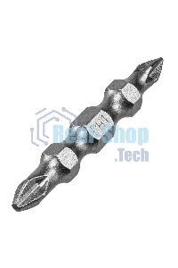Набор бит Denzel двухстор., PH2-PH1х45 мм, сталь S2, 10 шт.