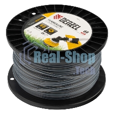 Леска для триммера Denzel двухкомпонентная круглая, 4,0мм х 69м, на DIN катушке EXTRA CORD