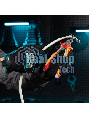 Бокорезы Gross 17582 диэлектрические рукоятки до 1000в трехкомпонентные рукоятки 180 мм