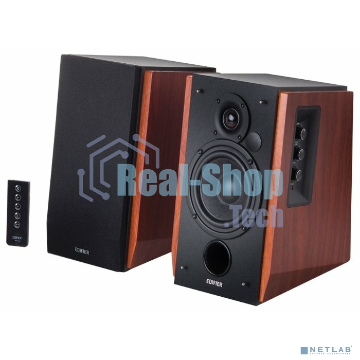 Акустическая система Edifier R1700BTs 2.0 коричневый 66Вт BT