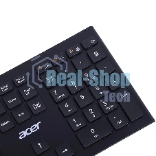 Клавиатура беспроводная Acer OKR010, USB, Радиоканал, черный