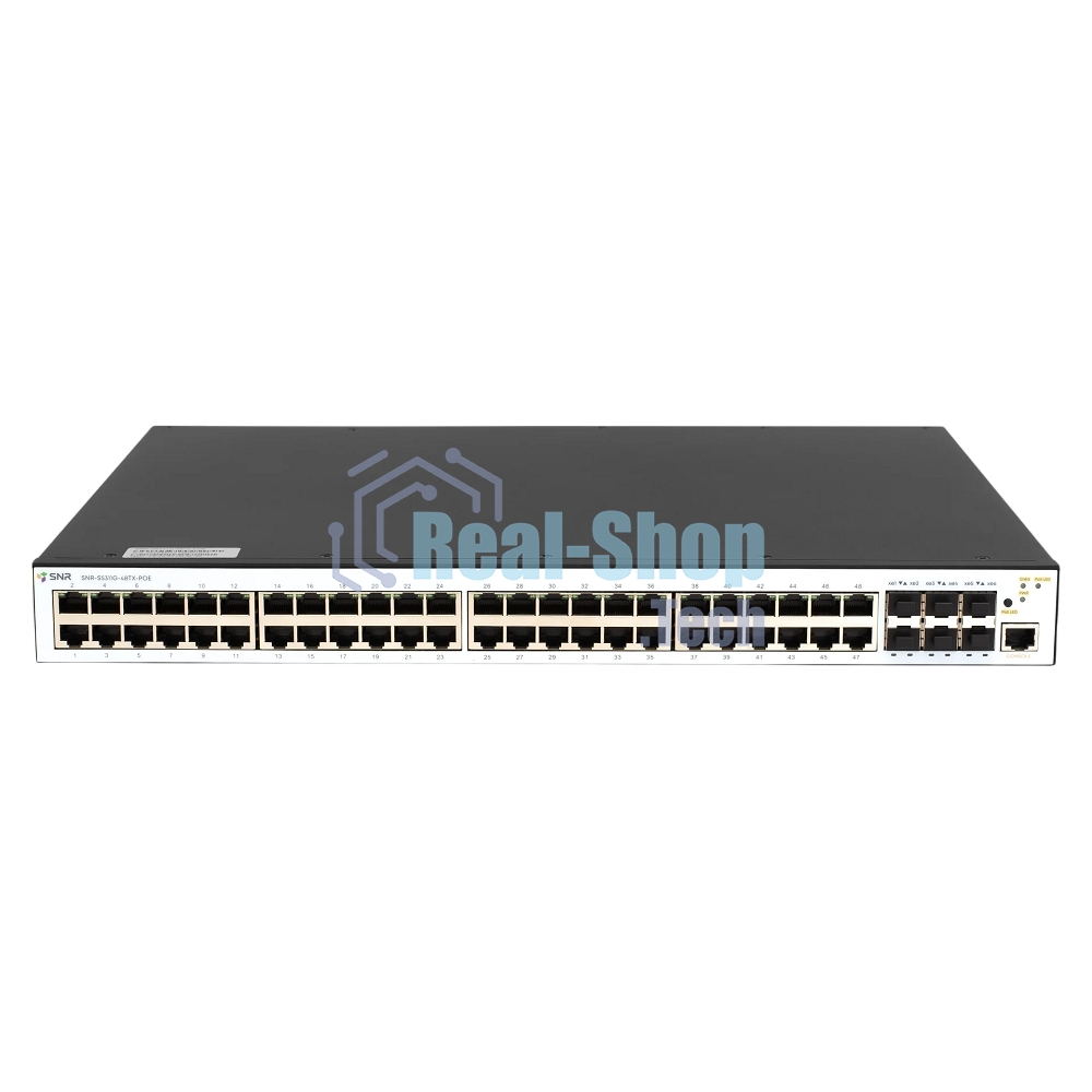 Коммутатор POE управляемый уровня 2+ SNR-S5311G-48TX-POE