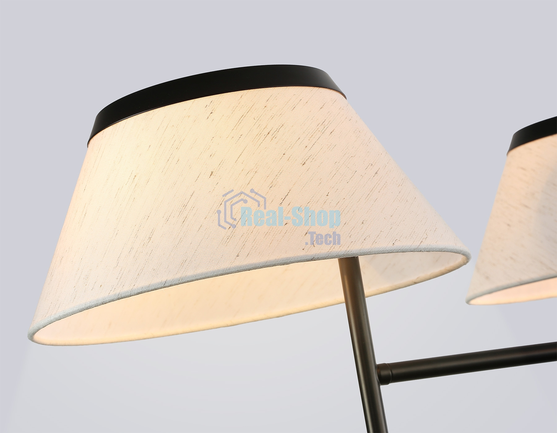Светильник Ambrella light LH72451/3 BK/WH черный/белый Е14/3 max 40W D800*290-1080