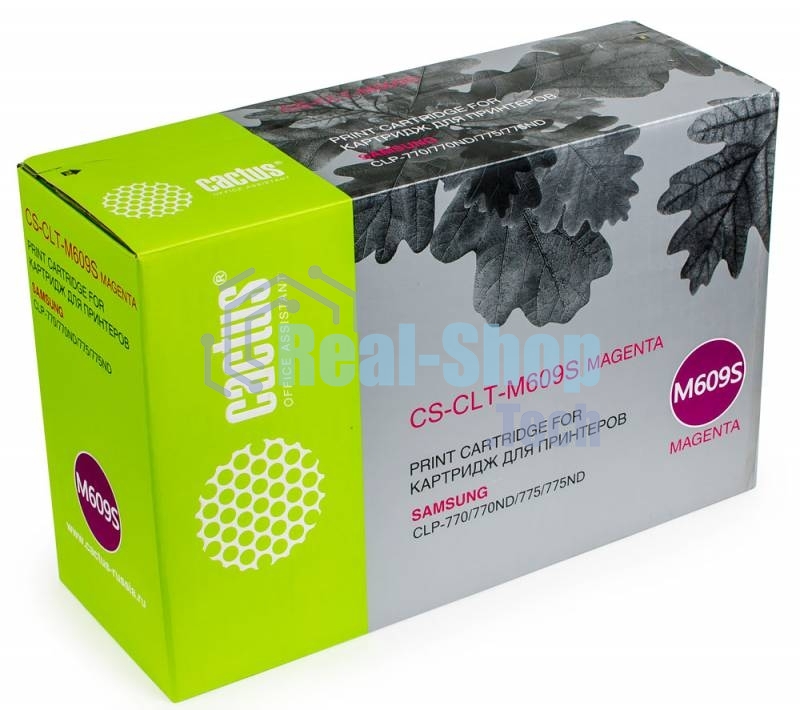 Картридж лазерный Cactus CS-CLT-M609S пурпурный (7000 стр.) для Samsung CLP 770/770ND/775/775ND