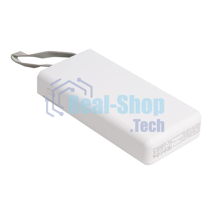 Портативный аккумулятор HOCO J73 Powerful desk lamp power bank, 2.0А (30000mAh), белый