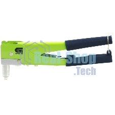 Заклепочник Сибртех 270 мм, переставной 0-90 градусов, заклепки 2,4-3,2-4,0-4,8 мм