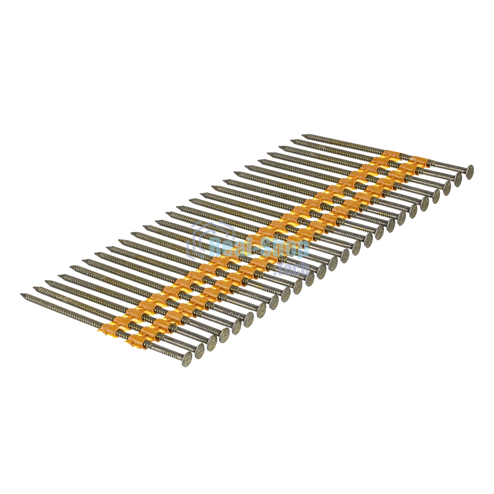 Гвозди Denzel для пнев. нейлера (крашен.), длина - 90 мм, диам. - 3,05 мм, 2000 шт.