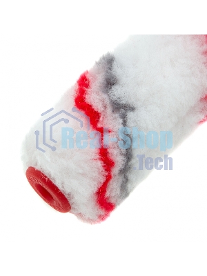 Мини-валик сменный НЕЙЛОН Профи, 100 мм, ворс 12 мм, D - 16 мм, D ручки - 6 мм, полиамид MTX