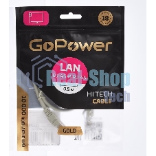 Кабель GoPower PATCH RJ-45(M)-RJ-45(M) 00-00027471 0.5M