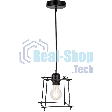 Светильник потолочный Hiper Подвес 1хЕ27х60Вт черный H046-0