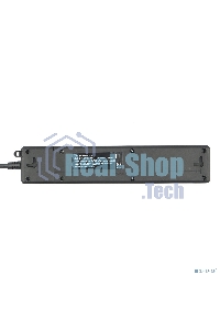 Бытовой удлинитель PowerCube, 3 р с/з вык.,3USB, 3500 Вт, 16А, 1.9 м, 3x1,0 черный PC-6B-2M