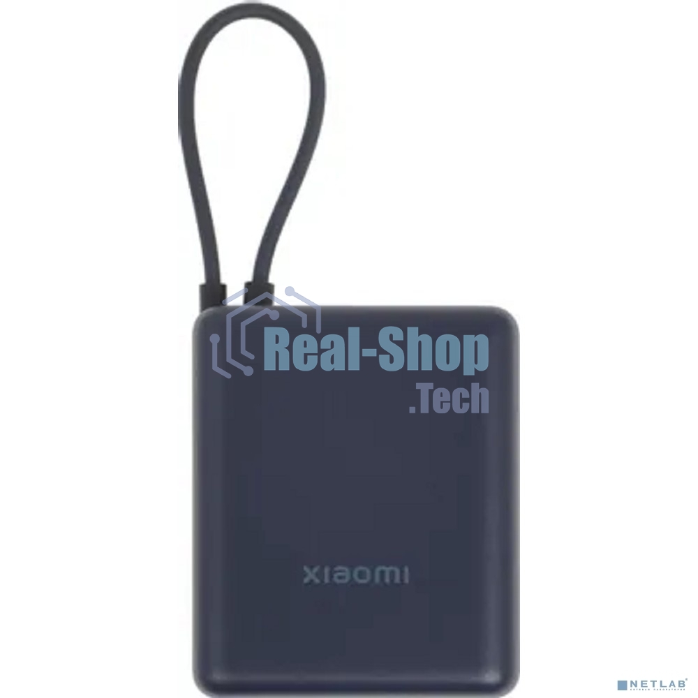 Портативный аккумулятор Xiaomi BHR9341GL 10000mAh PD 33W 3A USB-A/USB-C синий