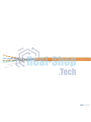 Кабель витая пара FTP 6а кат. 4 пары Cabeus SFTP-4P-Cat.6a-SOLID-IN-LSZH