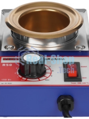 Паяльная ванна Rexant, модель R150, 900 Вт, 150х100х45 мм, 0-400 °C, цифровая