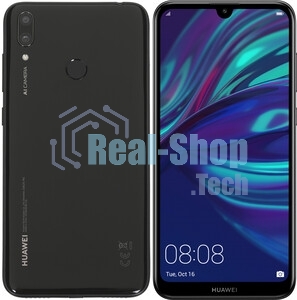 Дисплей для Huawei Y7 2019 черный