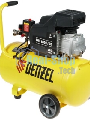 Компрессор воздушный Denzel DK1800/50,Х-PRO (58068) 1,8 кВт, 280л/мин, 50л