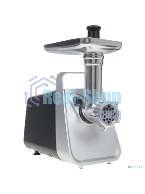 Мясорубка электрическая Moulinex ME306832 черный, 1600 Вт, 1.9 кг/мин, реверс, защита от перегрузки, металлический лоток, насадки - 6
