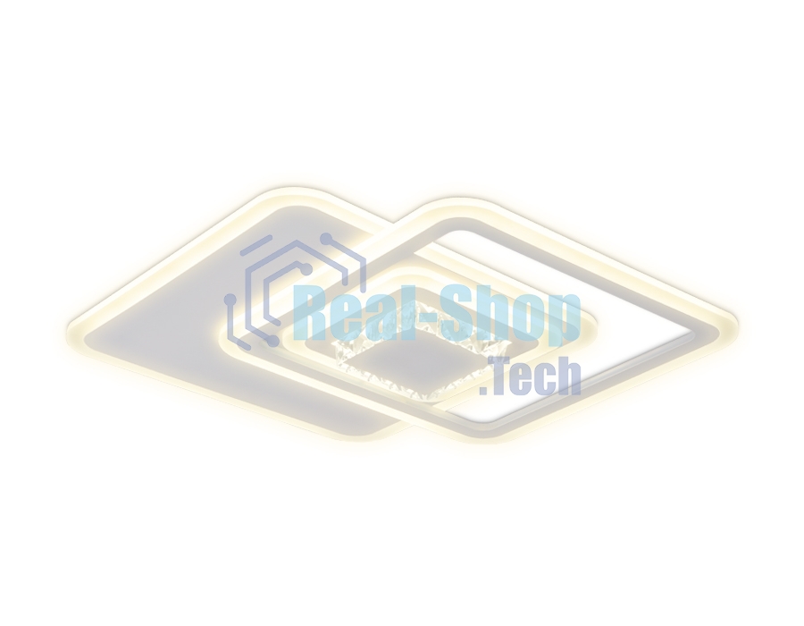 Светильник Ambrella light FA261 WH белый 112W 540*540*80 (ПДУ РАДИО 2.4)